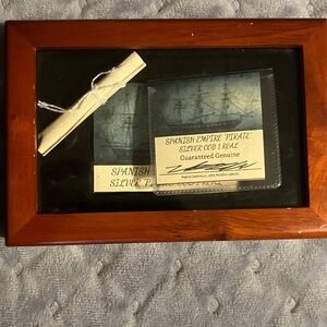 Spanish Empire Pirate Silver Cob 1 Real